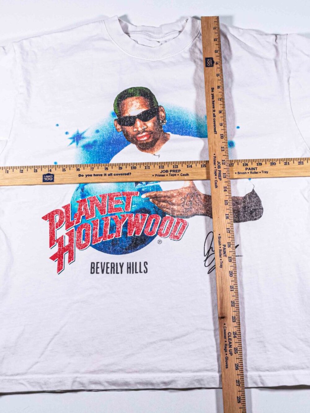 Dennis Rodman Planet Hollywood Beverly Hills T-Shirt Mens Large Streetwear - Picture 3 of 9
